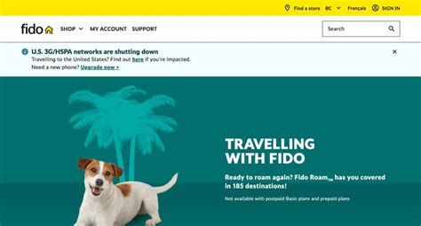 fido roaming packages.